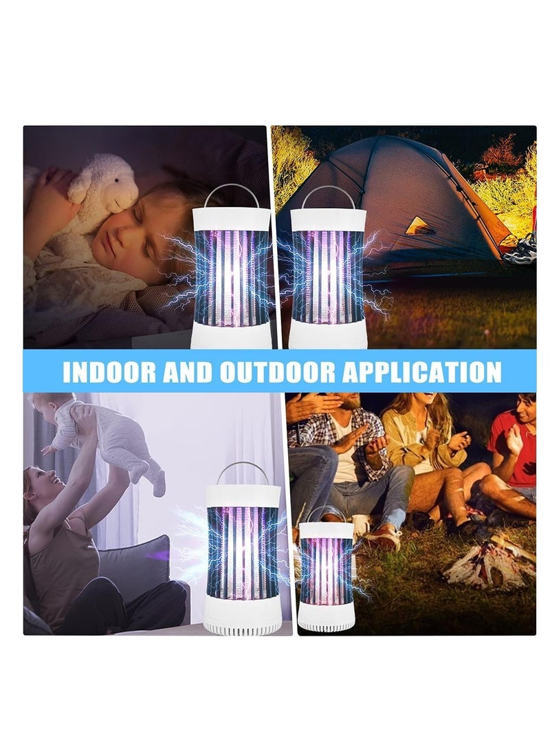 Bug Zapper, USB Rechargeable Indoor & Outdoor Mosquito Killer Trap Lamp Light with 2000mah Battery, Suction Fan, Electric Portable Mosquito Fly Zapper for Home, Camping, Gnats, Backyard, Patio - pzsku/ZA5F3CFF61A31C3381D67Z/45/_/1699452205/f050f2a7-d31c-42d8-a991-4e767386b57d