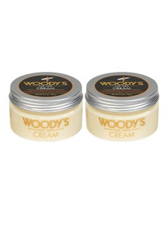 Woody's Styling Cream for Men, Controls Curly/Wavy Hair, Water-Soluble Mild Hold, Healthy Shine, 3.4 oz (2 Pack) - pzsku/ZA5F3D8D77EC76A17410DZ/45/_/1738414752/c321fe84-7b62-4227-843b-5d5f225d23b0