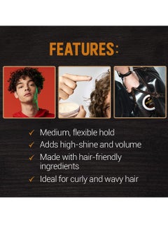 Woody's Styling Cream for Men, Controls Curly/Wavy Hair, Water-Soluble Mild Hold, Healthy Shine, 3.4 oz (2 Pack) - pzsku/ZA5F3D8D77EC76A17410DZ/45/_/1738414772/1b38264c-a94e-4ceb-b260-ada6b083127c