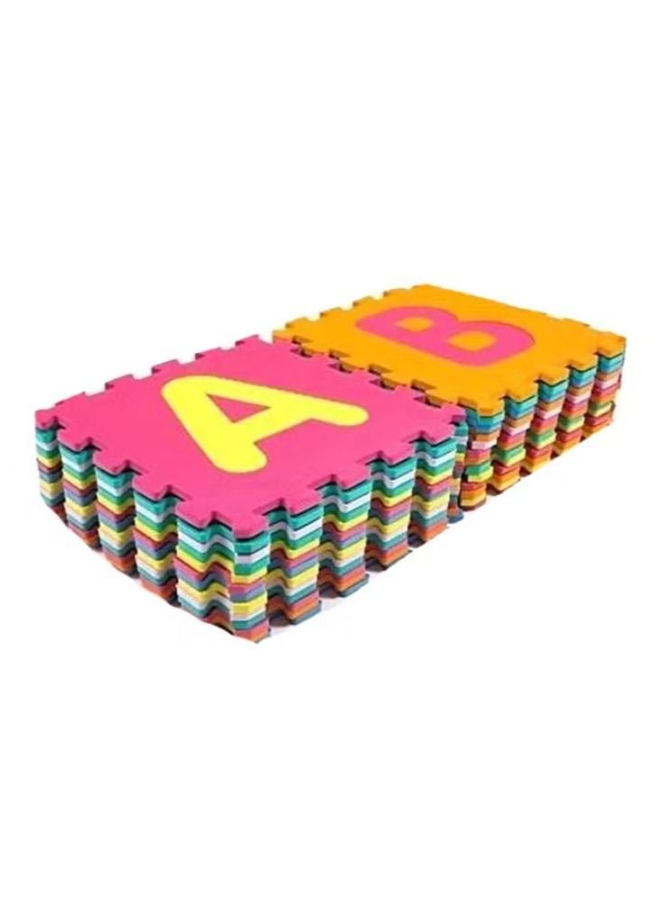 36-Piece Kids Exercise Tiles Alphabet Puzzles Foam Floor Mat