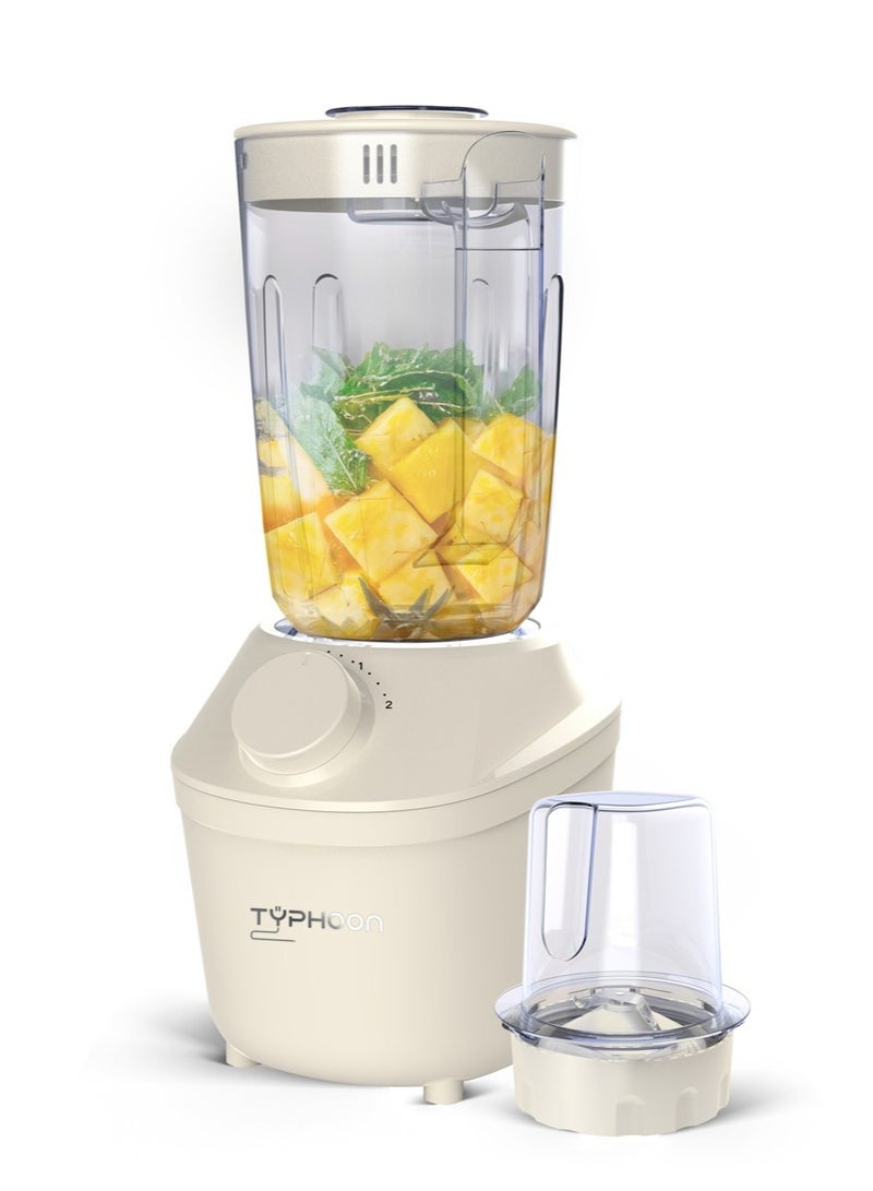 BLENDER DRY GRINDER - 650 watt - 1.8 liter - white - TY-02-001 W