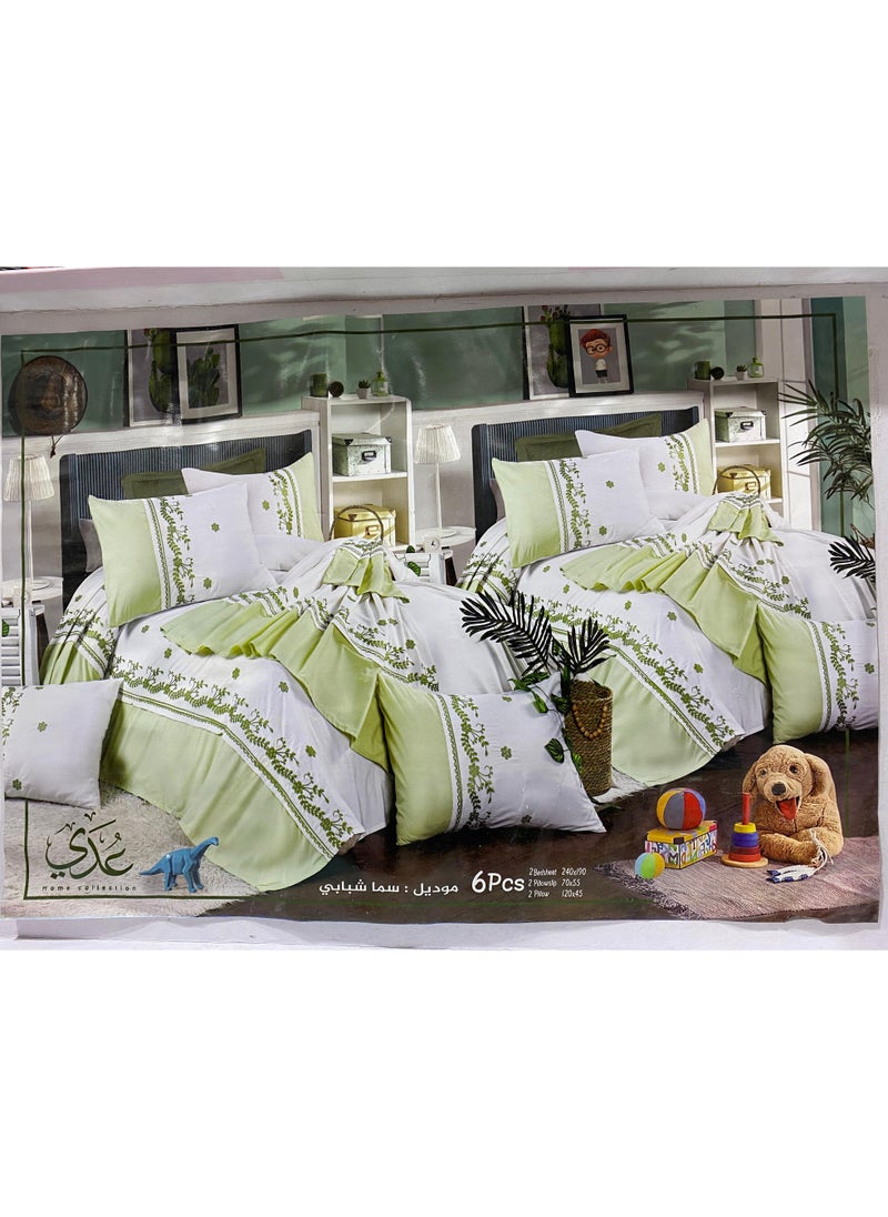 Generic Youth sheet set, 6 pieces, Turkish design  - Image 3