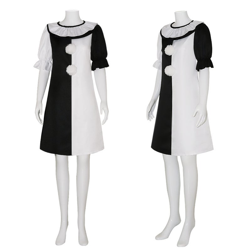 Halloween Clown Cosplay Costume Soul clown for women (dress) - Image 3
