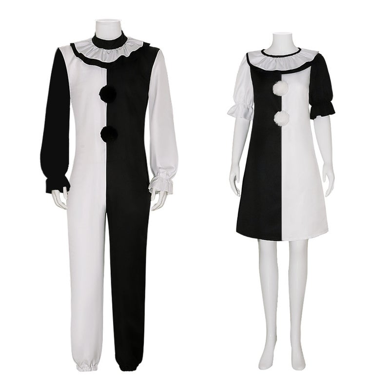 Halloween Clown Cosplay Costume Soul clown for women (dress) - Image 2