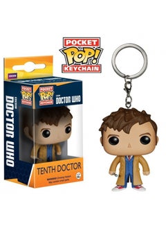 Generic Cartoon Animation Key Chain Pendant Gift Shop Key Chain Large Complete Works-Color:10th Generation Doctor Keychain  - Image 1