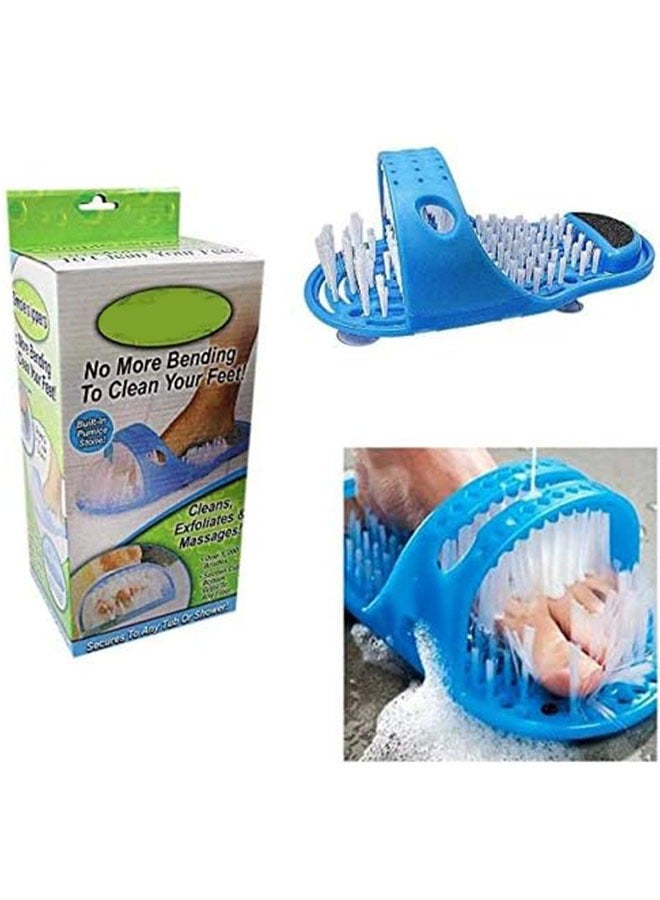Generic Foot and Back Scrubber Brush in Slipper Design – Comfortable Massage & Exfoliation  - Image 4