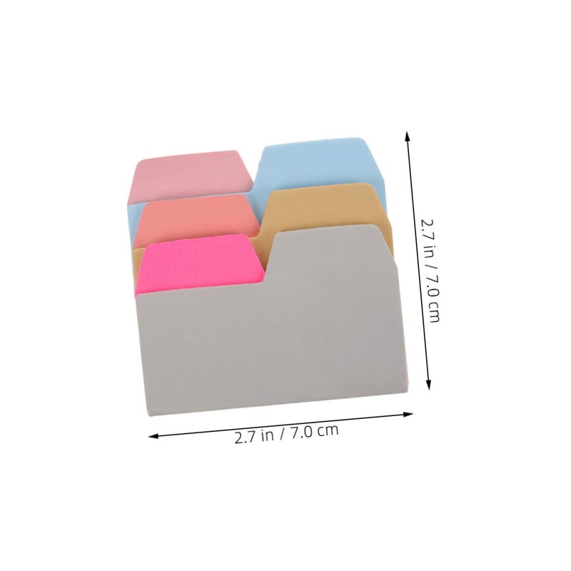 Writable Repositionable Index Tabs Multicolor Bookmarks for Books Planners Files - Image 3