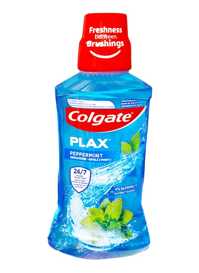 Plax Peppermint Mint Mouthwash Blue 250 ml - pzsku/ZA5F4424864CA9CF36754Z/45/_/1719477453/172d3f9f-e835-4d85-8461-ff3ad7eaa7e5