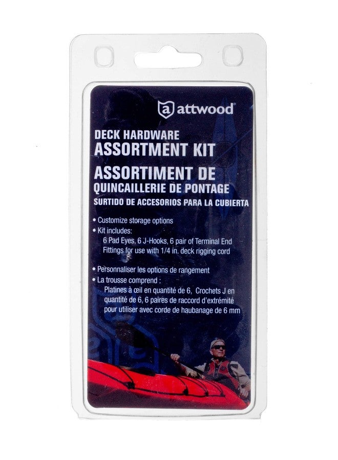 Attwood 11782-7 Customized Kayak Tie-Down Deck Hardware Assortment Kit - Image 5