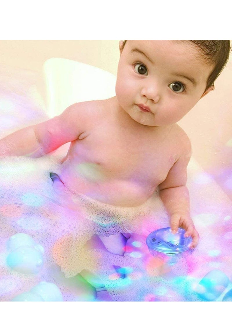 SYOSI - Floating Pool Led Tub Lights, Underwater Lamp for Bath Disco Pond Swimming Child Toys, 5 Modes Assorted Color Battery Operated for Bathing Time, Ponds, Pools Party - Image 1