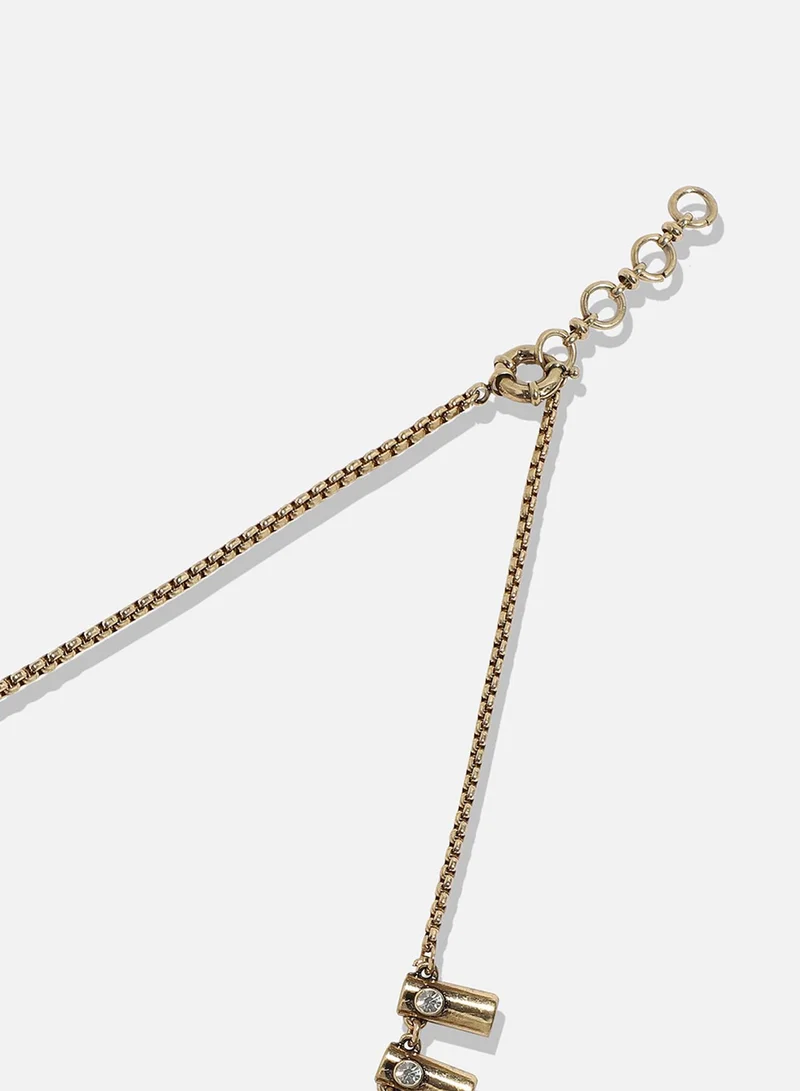 SOHI Designer Statement Stone Artificial Necklace Jewellery