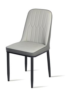 ALMUFARREJ Modern Faux Leather High Back Dining Chair  - Image 2