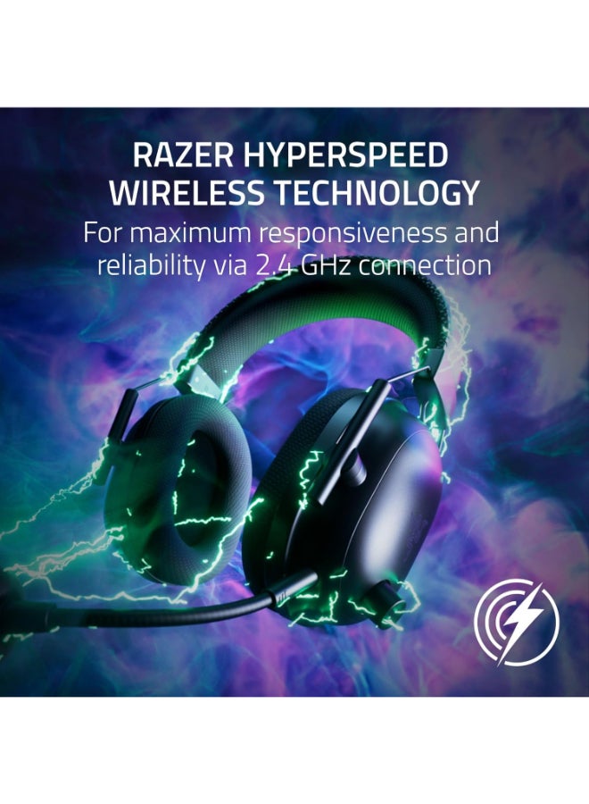 Razer BlackShark V2 Pro Wireless Xbox Gaming Headset, 50mm Drivers, Wideband Mic, Comfortable Noise Isolating Earcups, for Xbox, PS5, Console, PC, Mac, Bluetooth, USB-C, 70 Hr Battery - White I RZ04-04530400-R3M1 - Image 4