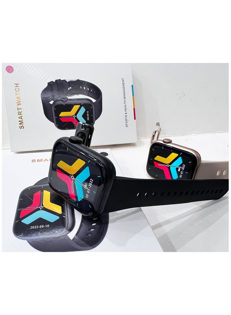 Sport Smart Watch, 1.85" Smartwatch Fitness Tracker for Android iOS Phones with Blood Pressure Heart Rate Tracking, Answer/Make Call, Sport Modes Sleep Monitor Step Counter for Women Men (Pink) - Image 4