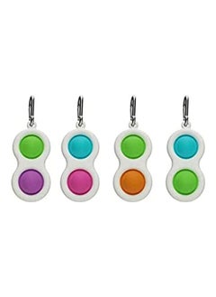 Generic Simple Dimple Fidget Toys 2 Pops 4 Pcs 