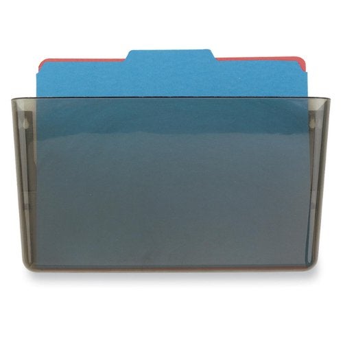 Officemate Wall File, Letter Size, 13 x 4 1/8 x 7 Inches, Smoke (21431) - Image 1