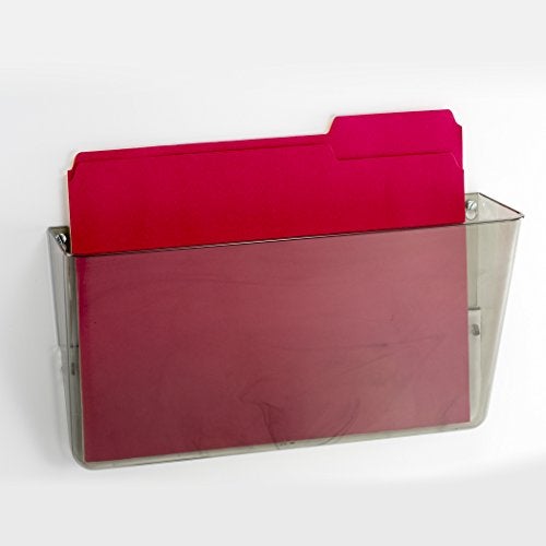 Officemate Wall File, Letter Size, 13 x 4 1/8 x 7 Inches, Smoke (21431) - Image 5