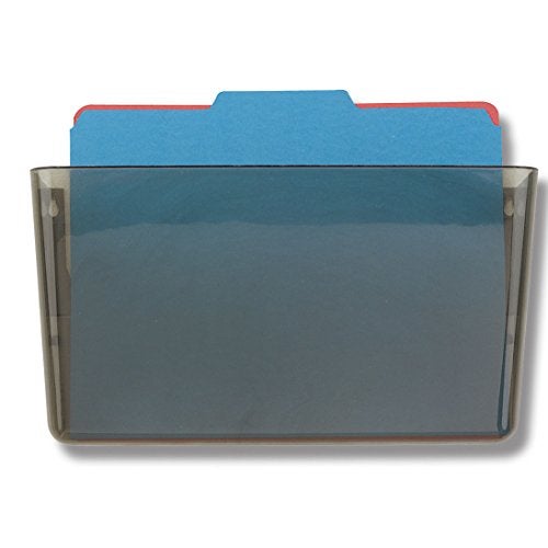 Officemate Wall File, Letter Size, 13 x 4 1/8 x 7 Inches, Smoke (21431) - Image 3