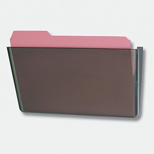 Officemate Wall File, Letter Size, 13 x 4 1/8 x 7 Inches, Smoke (21431) - Image 4
