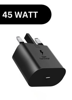 Sunshine 45W USB-C Super Fast Charger | PD Power Adapter for Galaxy S25, S24, S23, S22, S21, S20 Ultra, S24+/S23+, A55, A54, A53, A15, Fold, Flip & More - pzsku/ZA5F52C86AC02E0FEFD5CZ/45/_/1738961423/f8c023c9-b45a-4b1f-a6e3-b784b5ed8109