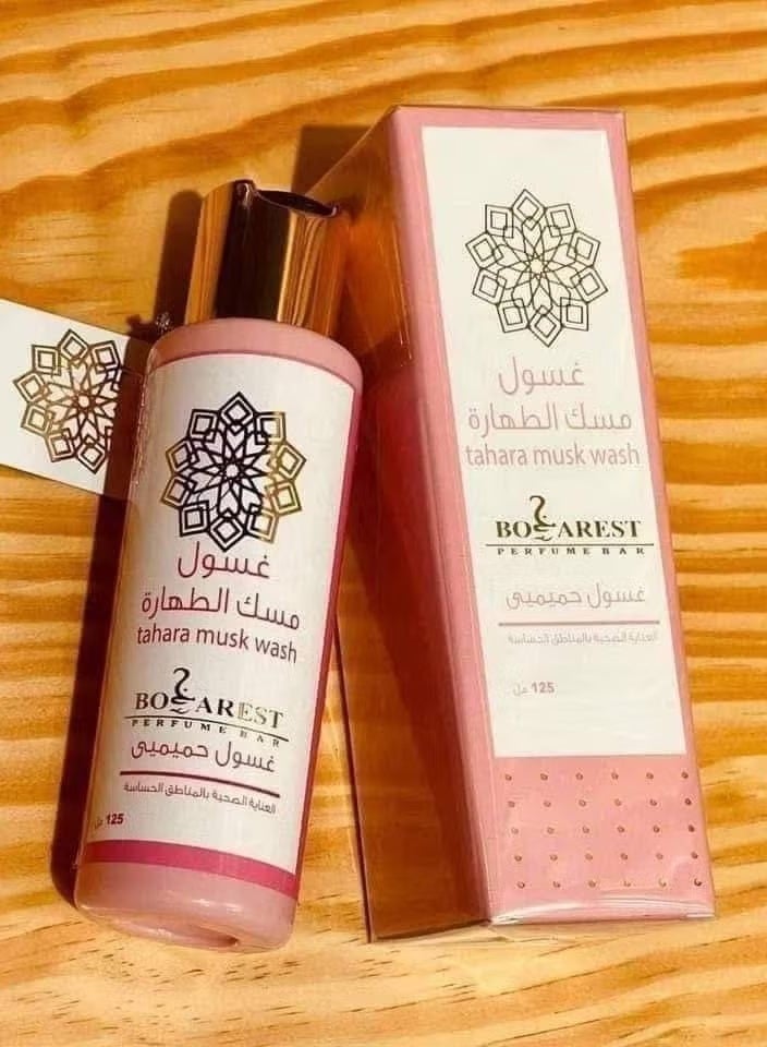 غسول مسك الطهارة، غسول حميمي مصمم خصيصًا للمناطق الحساسة للنساء، ليمنحكِ شعورًا بالانتعاش والنظافة. - Image 1