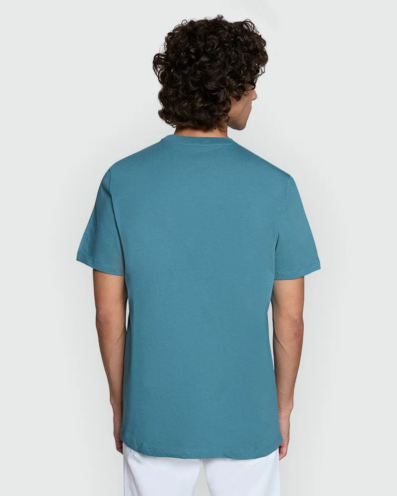 Ovs Men'S Basic Tee In Hydro Green