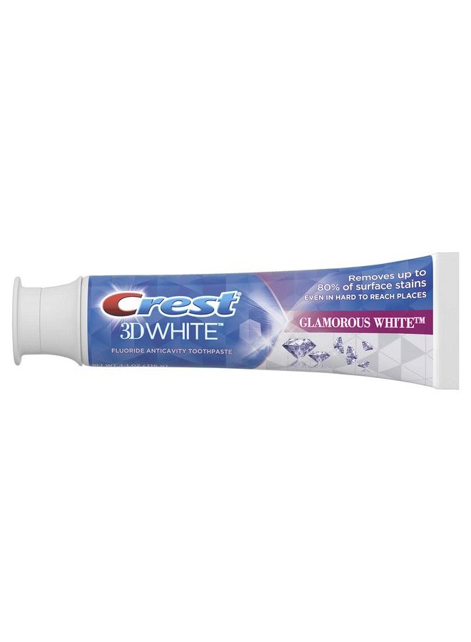 Crest 3D White Whitening Toothpaste Glamorous White 4.1 Oz Pack Of 2 - Image 4