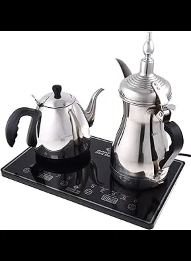 غالف دالا Arabic Coffee And Tea Maker Silver/Black-GA-C9845 - Image 2