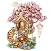 MEIEST Cherry Blossom Tree House Building Blocks SetFairy Sakura Particle Construction Building Bricks ToyFlowers Bonsai Home Decoration - Image 2