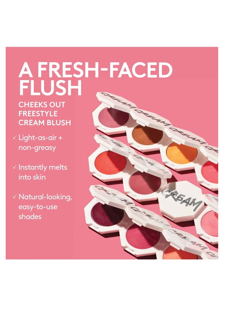 Fenty Beauty Cheeks Out Freestyle Cream Blush- Petal Poppin - Image 3