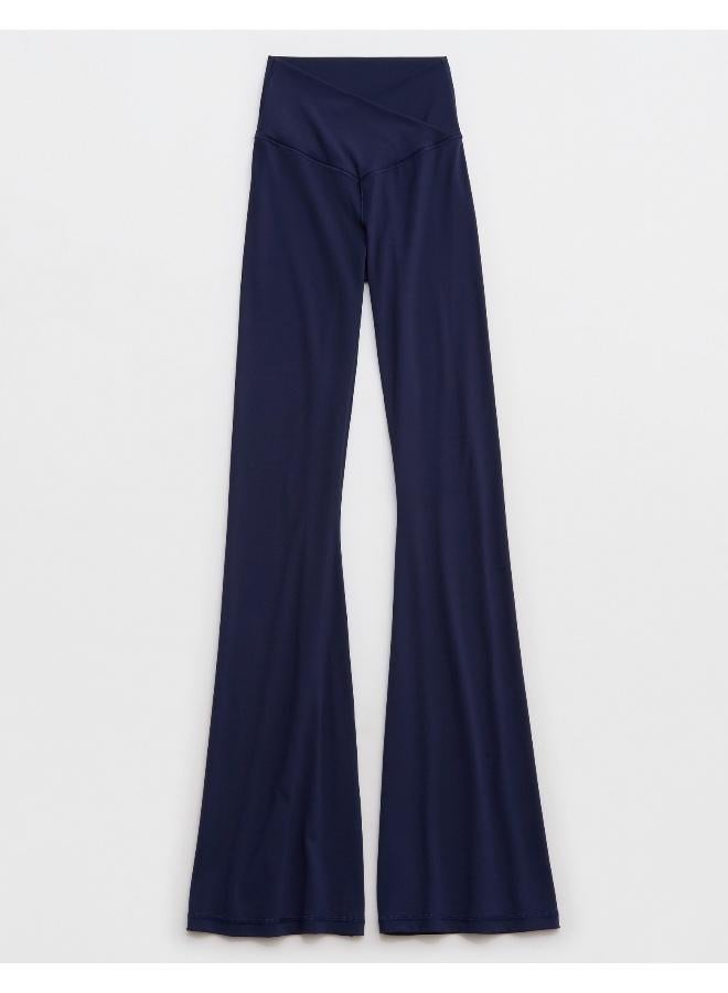 Aerie OFFLINE By Aerie Real Me High Waisted Crossover Flare Legging  - Image 3