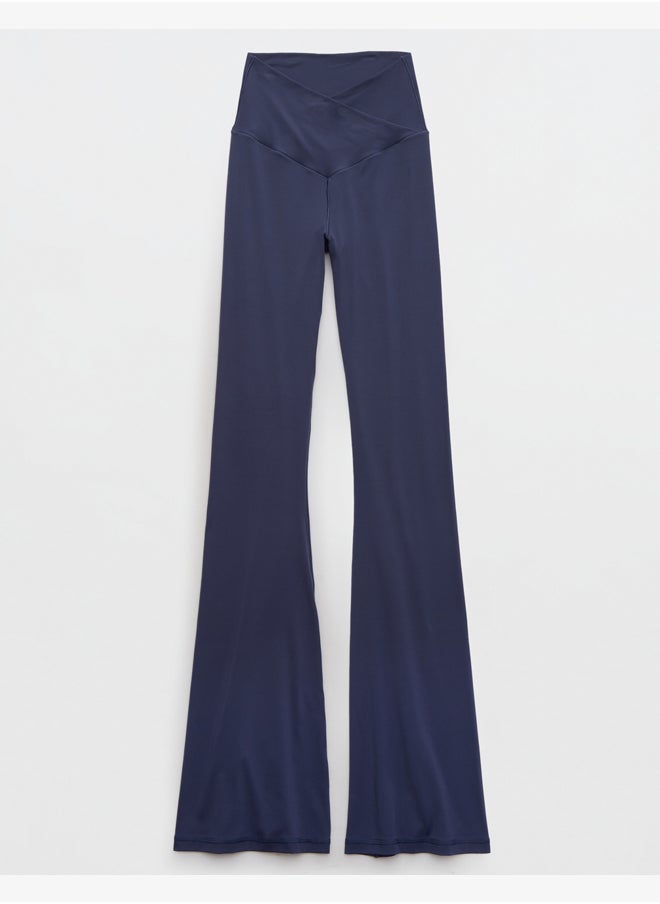Aerie - OFFLINE By Aerie Real Me High Waisted Crossover Flare Legging - Image 1