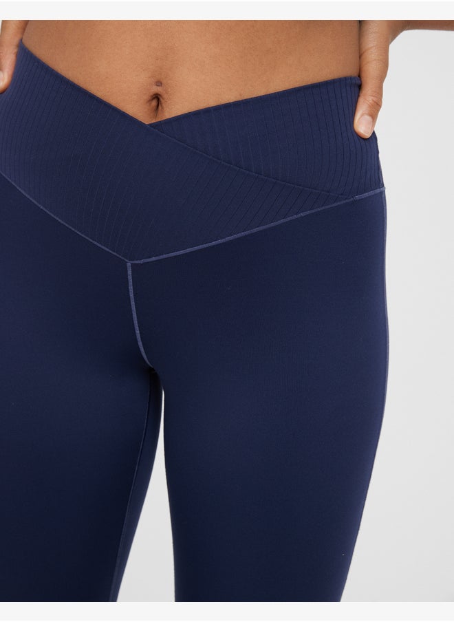 Aerie - OFFLINE By Aerie Real Me High Waisted Crossover Flare Legging - Image 1
