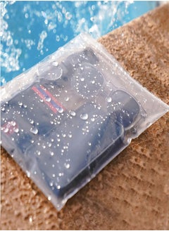 HAWAWA Clear Plastic Reclosable Zip Bags 16x22.5cm (100 count), Poly Baggies with Resealable Zip Top Lock for Small Business Storage, Packaging & Shipping  - Image 5
