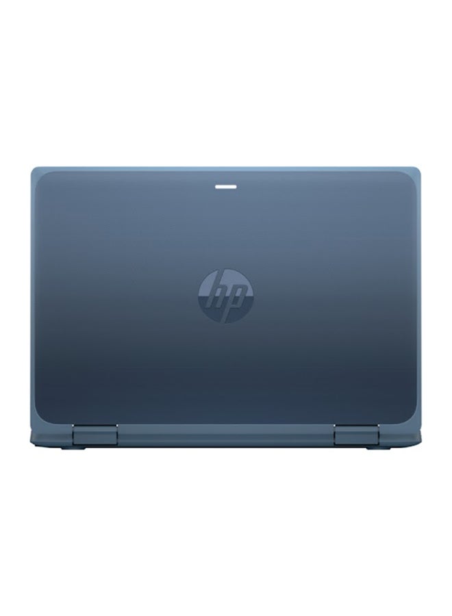 HP ProBook x360 11 G5 EE Laptop With 11.6-Inch HD Display, Pentium Silver N5030 Processor/4GB RAM/128GB SSD/Windows 10 Pro/Intel UHD Graphics 605 English/Arabic Blue - Image 4