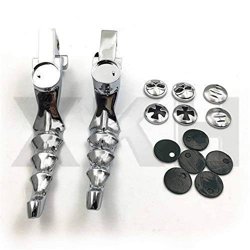 XKH-MOTO XKH- Motorcycle Parts Brake Clutch Hand Lever Compatible with Street Glides Road Kings Chrome [B00Y44IEJ2] - Image 2