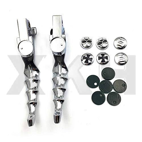 XKH-MOTO XKH- Motorcycle Parts Brake Clutch Hand Lever Compatible with Street Glides Road Kings Chrome [B00Y44IEJ2] - Image 1