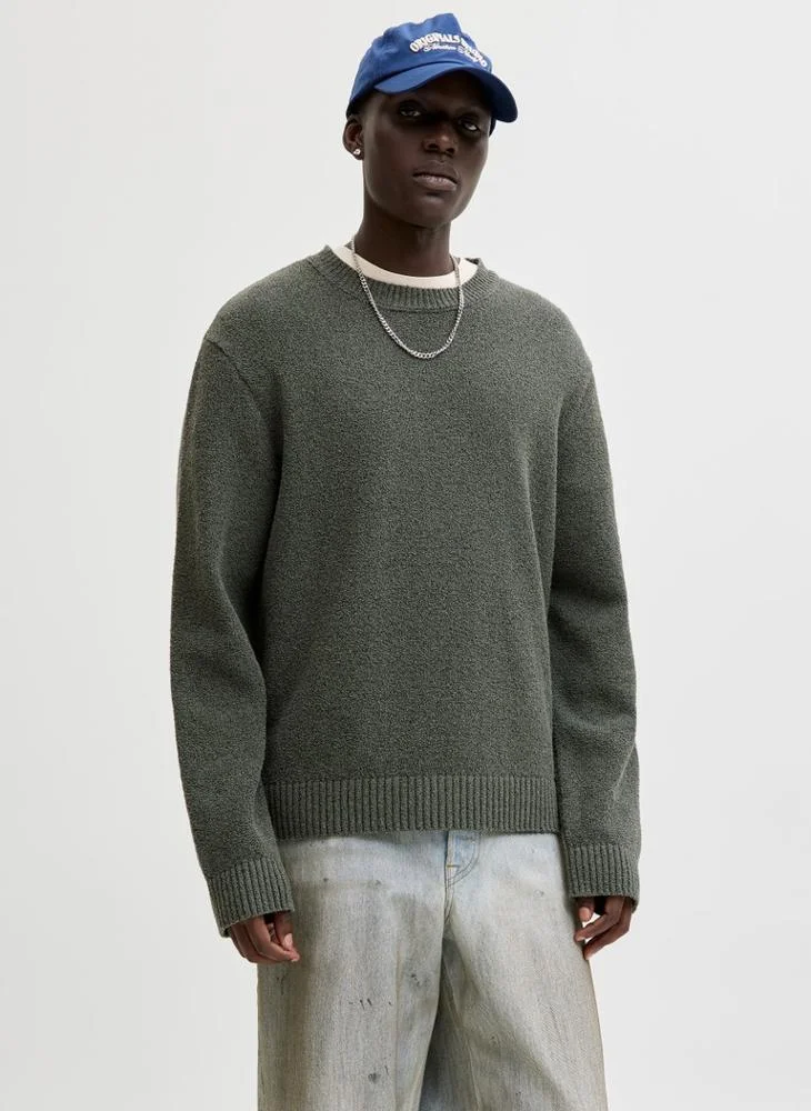 Casual Crew Neck Sweater