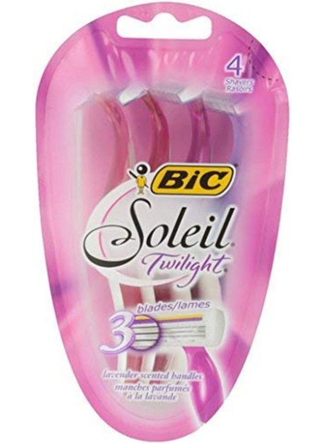 Bic شفرات حلاقة ثلاثية الشفرات القابلة للتصرف للنساء من سولييل تويلت 4 قطع - Image 1