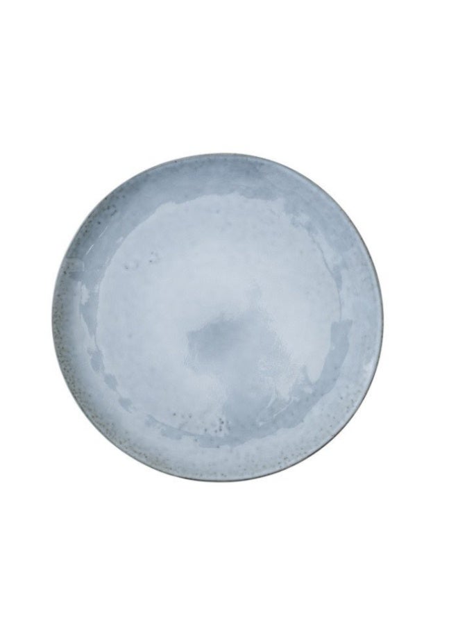 Ariane Premium Fine Porcelain Round Rimless Plate 25.5cm Tierra Sky Blue - Image 1