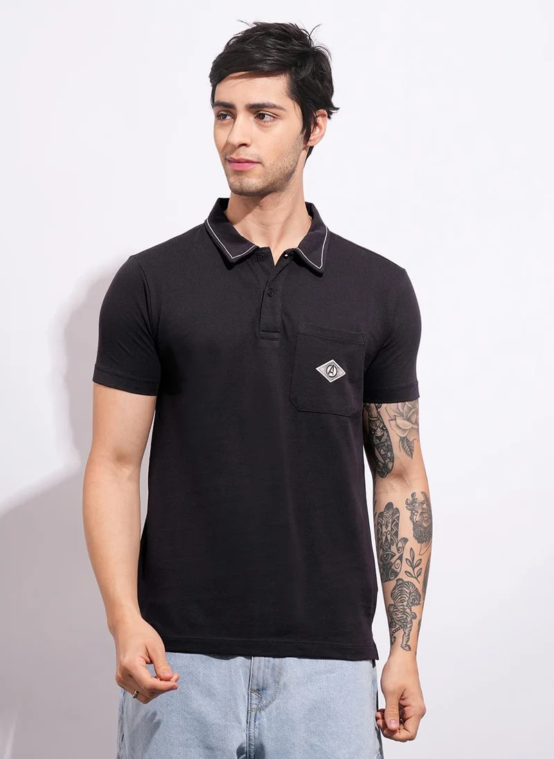 بيينغ هيومان Pure Cotton Iron Man Printed Pocket T-shirt