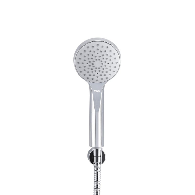 Mila India MILA Hydroflo Hand Shower MBHC0200CM Hand Shower with Chrome Hand Shower Single Function Full Spray 90mm Hose 15 metres - Image 4