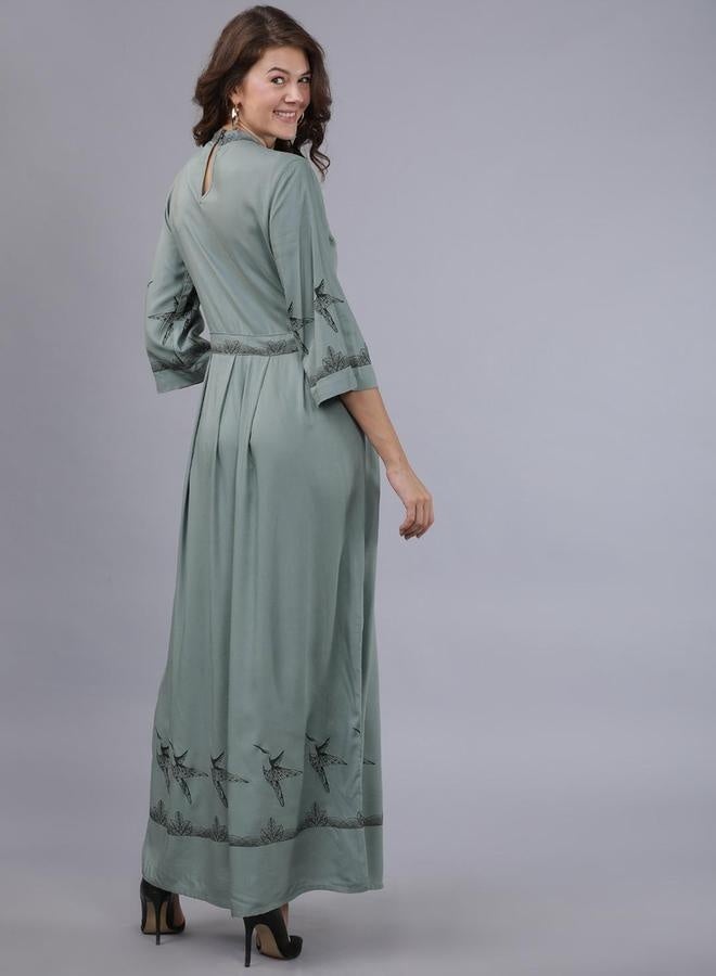 Tokyo Talkies Pleated A-Line Dress - Image 2