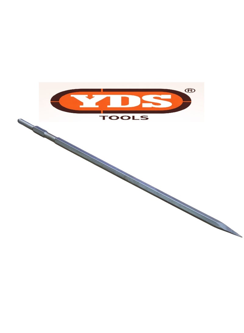 YDS 2PCS Hammer Drill Chisel Set YDS – 17 × 600 mm Heavy Duty Steel for Demolition & Concrete Work – Model YDS-0132-6 - Image 5