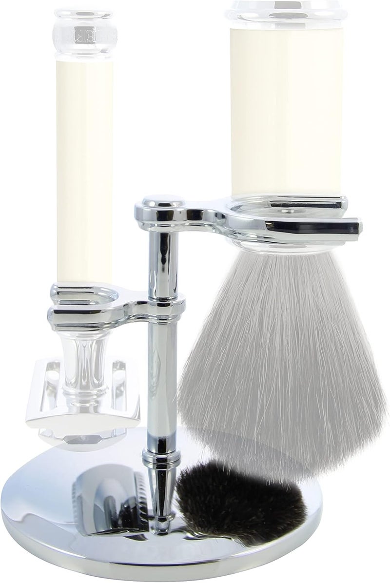 Edwin Jagger Chrome Razor Shaving Brush Stand RHM9CR