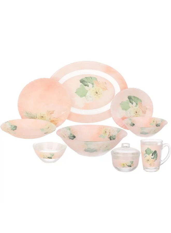 لومينارك طقم عشاء اركوبيركس لومينارك، 40 قطعة وردي - Image 1