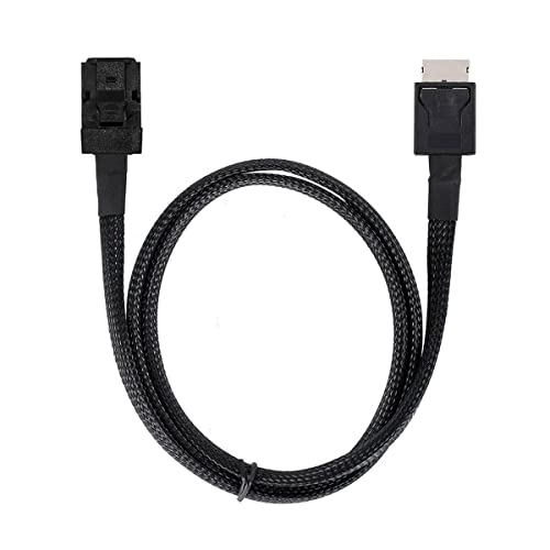 CY Cable OcuLink PCIe PCI-Express SFF-8611 4i to Mini HD SFF-8643 SSD Data Active Cable 50cm - Image 1