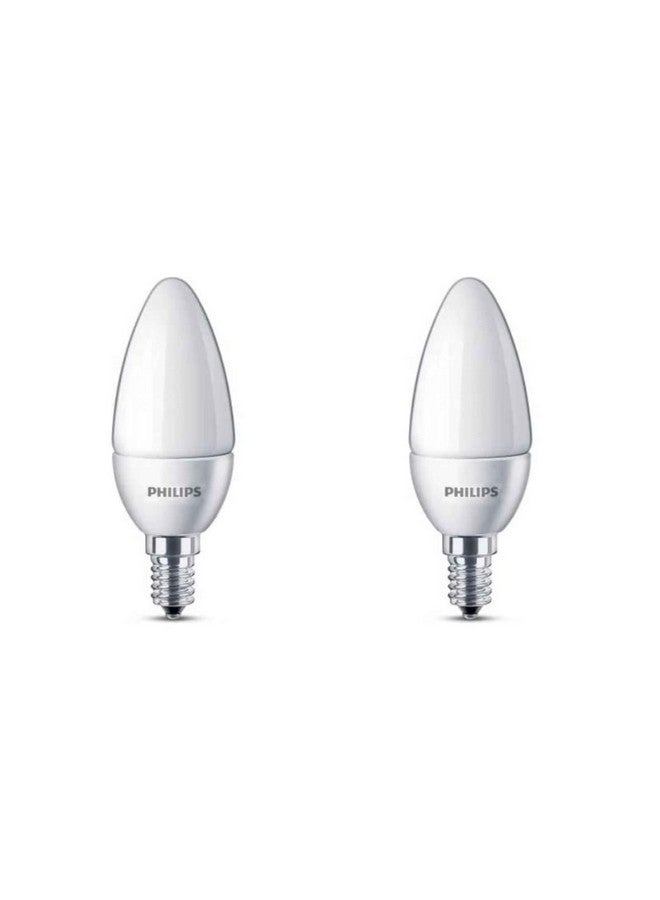 PHILIPS Lighting India LED Bulb Base E14 Candle Light (Golden Yellow, 2.7W) - Pack of 2 - Image 1