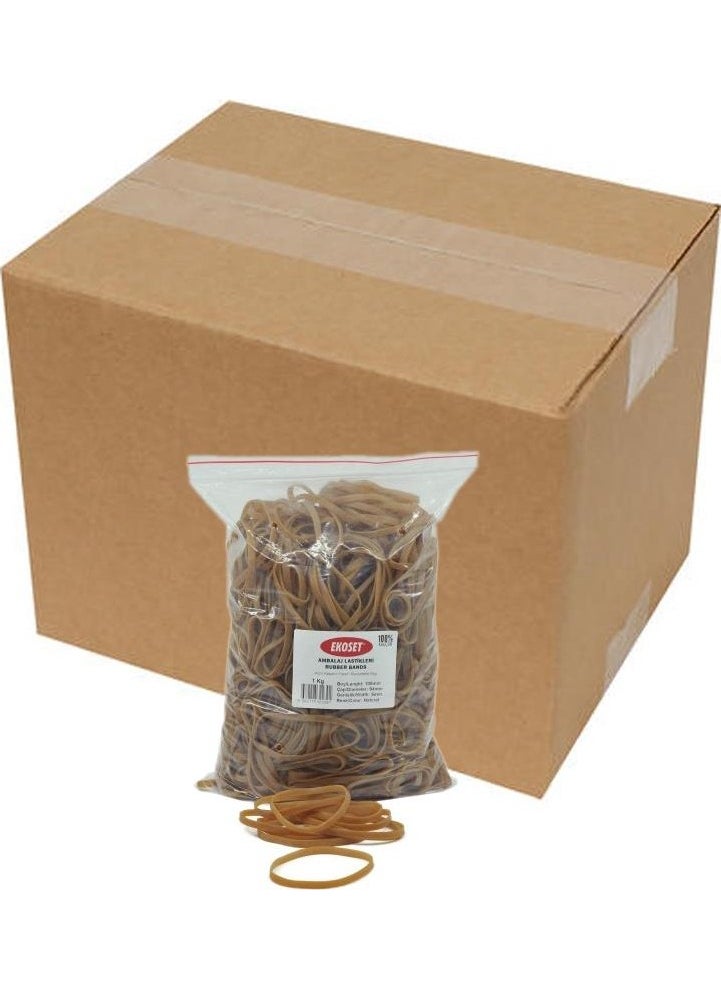 Ekoset 100MMX5MM Wide Rubber Package Packing Rubber 12KG Box (100X5)  - Image 1