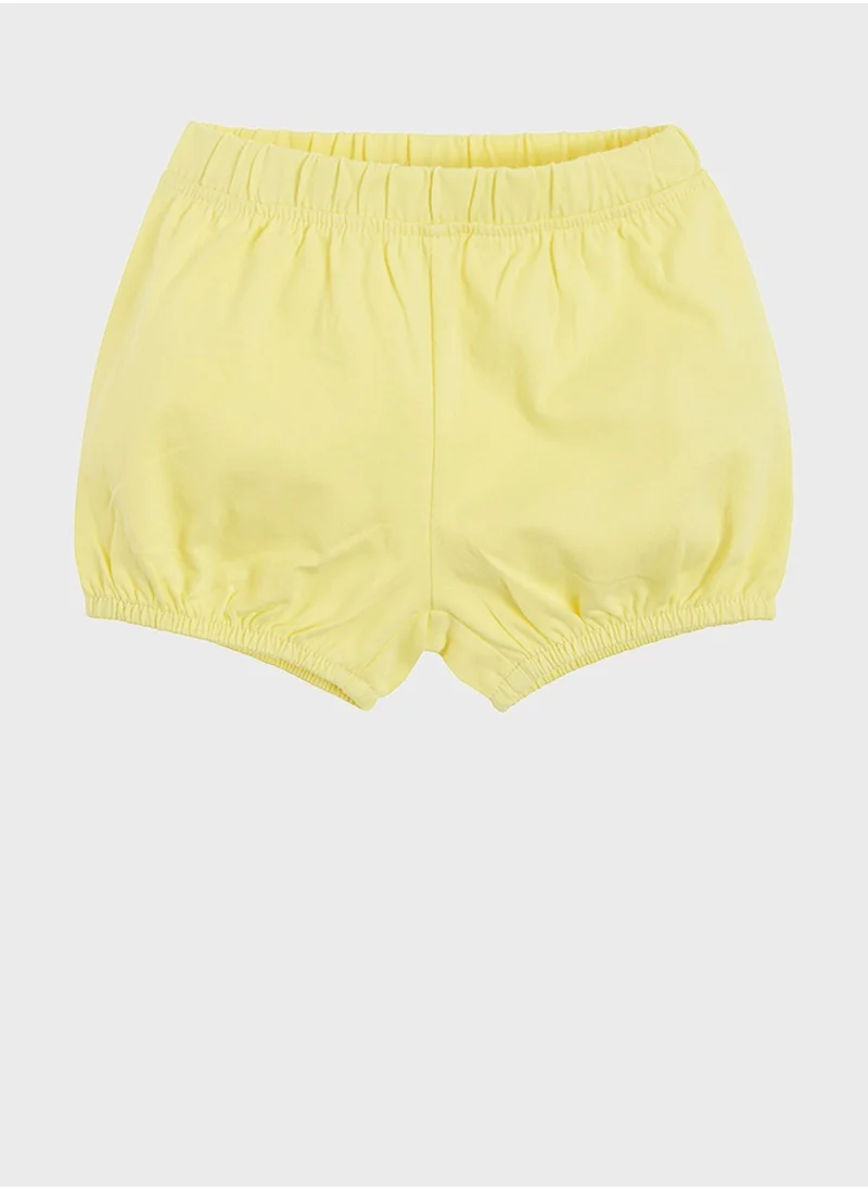 SMYK Infant 2 Pack Flower Print Shorts